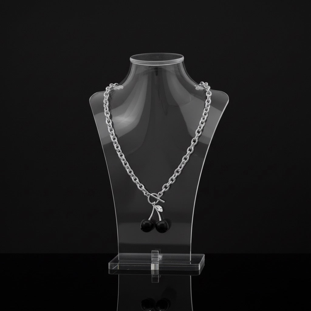 Dark Cherry Necklace