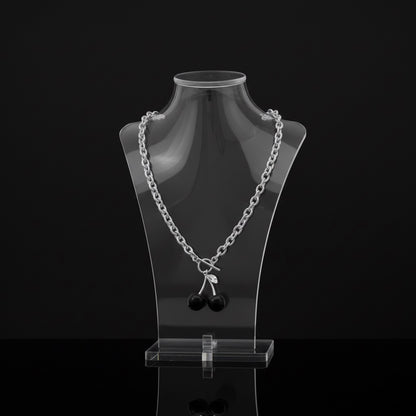 Dark Cherry Necklace