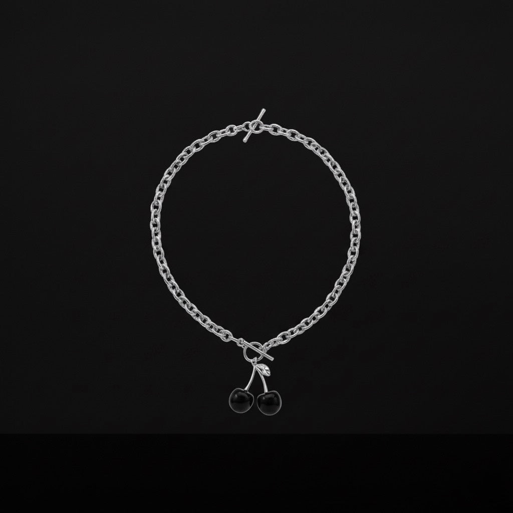 Dark Cherry Necklace