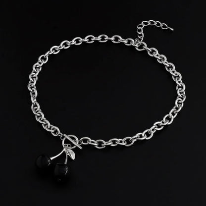 Dark Cherry Necklace